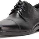 Clarks Men's Cosgrove Cap (12, Black Leather)