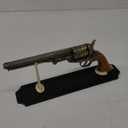 Generic US Decorative Western Style Navy Revolver for Displays, Costumes and Props. This is Not A Weapon... (Silver)