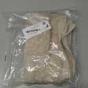 decorUhome Spring Couch Throw Pillow Covers 12x20 Set of 2, Decorative Soft Velvet Neutral Chenille Lumbar Pillow Covers with Elegant Design for Sofa Bed Living Room Home Decor, Beige