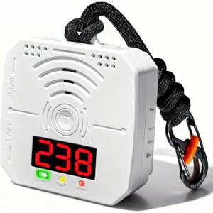 Carbon Monoxide Detectors Portable Battery Operated co2 Detector Alarm for Home, Car, RV | Advanced Sensors, LCD/LED, Low Battery Warning | 85 Decibel Monoxide Alert