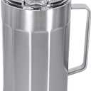 XPAC 84-Ounce (2.5L) Sweat-Free Beverage/Water Pitcher with Lid, Stainless Steel, Vacuum Insulated, Keeps Drinks Cold For Hours