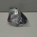 Foldable Portable Slippers Washable Open Toe Towelling Slippers with Storage Bag for Spa Travel Hotel/Home Guest 34-43 (Black)