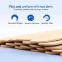 JMU Tongue Depressors Sterile 200 Count, 6 inch Tongue Depressors Wood Individually Wrapped