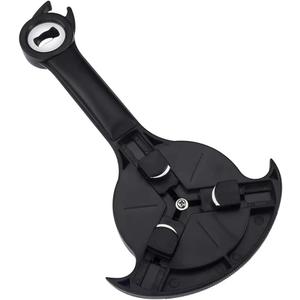 Can Opener Multifunction,Jar Opener for Weak Hands,Kitchen Beer bottle Opener Portable 3in1 Bottle Opener Can Opener Tool Innovative Gadget Get Lid Off Easily (BLACK)