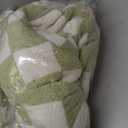 SeaRoomy Checkered Blanket, Ultra Soft Knitted Blanket Queen Size, Warm Cozy Fluffy Microfiber Reversible Checkerboard Bed Throw for All Seasons Sage Green Decor(Sage Green, 90"90")