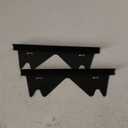 Stove Gap Covers Stainless Steel, 2 Pack Stove Gap Filler Easy Retractable Length 13.8" to 27.5", Width 0.79" ALMCALS Stove Gap Guards Range Trim Kit, Heat Resistant Guard Between Stove Top & Counter (Black)