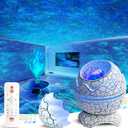 XQBX Dinosaur Egg Galaxy Projector an Aurora Projector with Bluetooth Speaker & White Noise - Valentine's Gift for Her/Him, Room Decor, Soothing Sleep Aid Gifts for Teen Girls/Boys