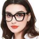 MARE AZZURO Oversized Reading Glasses Women Large Cat Eye Readers 2.0 