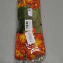 6 Bundles Artificial Fall Flowers Faux Mums,UV Resistant Fake Flowers Silk Flowers Fake Mums for Fall Decor Outdoor Indoor Table Centerpiece Kitchen Pot Porch Wedding Garden Cemetery Autumn