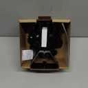 VODA Wood Stove Fan Heat Powered Fireplace Fans Non Electric, Heat Activated Thermal Fan for Wood Burning Stove/Log Burner, Stove Accessories Thermometer