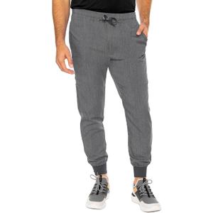Med Couture Bowen Scrub Jogger Pants for Men - Perfect for Casual Wear and Active Lifestyles MC7777 (Medium Tall, Slate)