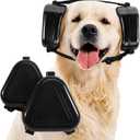 Dog Ear Muffs Noise Protection, Noise Cancelling Headphones for Dogs, Ear Covers for Hearing Protection and Anxiety - Black