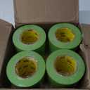 3M Scotch 233+ Performance Critical Edge Masking Tape, 25 lbs/in Tensile Strength, 55m Length x 48mm Width, Green