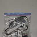 40W 12 Volt LED Power Supply, Waterproof IP67 LED Driver, 110V AC to 12V DC Converter, LED Transformer Low Voltage Output with 3-Prong Plug 3.3 Feet Cable for Light Strip, 3.3Amp