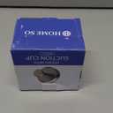 HOME SO Suction Cup Hooks for Shower & Bathroom Towel Holder 2-Pack  Suction Cups Hooks for Hanging Towels, Robes, & Coats - Tiles, Glass Door or Mirror  Shower Hooks & Towel Hooks Organizer -Nickel