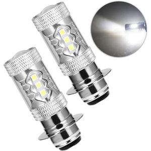 80W Upgrade Lights Bulbs Super White Replacement for Yamaha Banshee 350 YFZ350 Big Bear YFM350 YFB250 Timberwolf (Pack of 2)