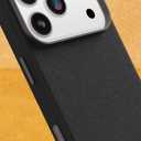 OtterBox iPhone 17 Pro Max Symmetry Series Cactus Leather Case - Noir Ash - Black