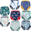 MooMoo Baby Potty Training Pants 8 Packs Absorbent Toddler Training Underwear for Boys and Girls , 3T (Robert)