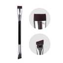 The Double-headed Arc Brush Special Curved Brush Head Creates Perfect Eyeliner and Eye ShadowE48-2