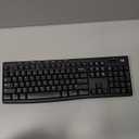 Logitech K270 Wireless Keyboard for Windows, 2.4 GHz Wireless, Full-Size, Number Pad, 8 Multimedia Keys,, Compatible with PC, Laptop, Black
