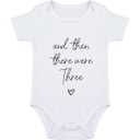 Coming Soon Baby Announcement Ideas, Surprise Pregnancy Announcement for Grandparents Dad Husband Family- Gender Reveal Baby Shower Gifts- Felt Letter Board, Onesie,Booties, Wooden Blocks (White Bodysuits)