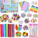 Itopstar Arts and Crafts Supplies Kit Craft Set for Kids-Art Supplies Kids Art Supplies Great for Preschool, Homeschool and Kindergarten DIY Crafting Projects-1500pcs+