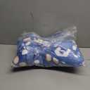 Dog Blanket, Soft Fleece Dog Blankets for Large Dogs, Fluffy Flannel Pet Cat Puppy Blanket Mat Cover for Bed Couch, Cute Paw Print Throw Blanket for Dogs, Blue 50"X40"