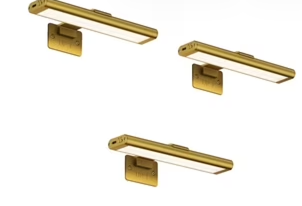 EZVALO Picture Light for Wall, Wireless Rechargeable LED Art Light Wall Light for Living Room, Bedroom, Gallery 