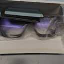 livho Oversized Eyewear Frame for Woman and Men - Rectangle Fashion Glasses for Computer, Chic Preppy Frame (*Coco Tortoise)