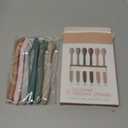 6-Piece Silicone Baby Feeding Spoons, First Stage Infant Spoons, Soft-Tip Easy on Gums I Baby Training Spoon | Infant Utensils Feeding Supplies, Dishwasher & Boil-proof