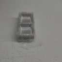 Zezzxu 50 Pack Clear Plastic Take Out Food Containers, Square Cake Slice Containers with Hinged Lids, Disposable To Go Boxes for Cookies, Desserts, Fruits, Salads, Sandwiches