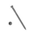 Coated Composite Deck Screws #10 x 2-3/4, Self Tapping Wood Screws and Deck Screws with Torx T20 Star Drive, Type 17 Point, Flat Head, 1 Free Bit Included (Dark Gray, 75), by YYL FASTENER