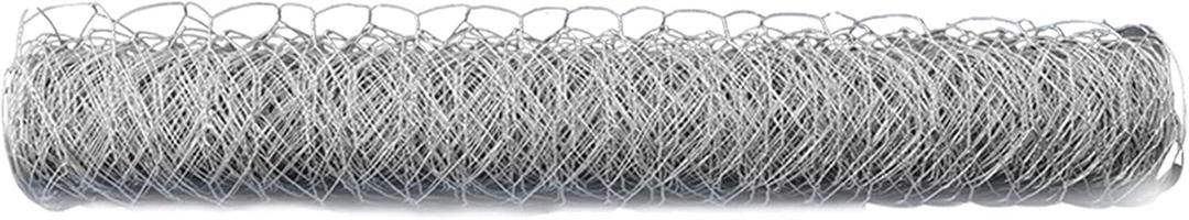 Chicken Wire Fencing, 4ft x 150ft Hexagonal Galvanized Chicken Wire Mesh Fence 2 Inch Mesh Fence Poultry Netting Animal Barrier for Craft Projects Gardening Chicken Coop Rabbit Pet