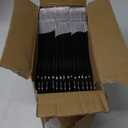 TOPIA HANGER Wooden Coat Hangers 30 Pack, Black Wood Suit Hangers, 360° Swivel Hook and Non-Slip Shoulder Notches for Camisole, Jacket, Pant, Shirt, Smooth Finished Clothes Hangers -CT54B30