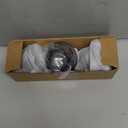 RAWILL Shower knobs 3 Pcs Replacement Trim Kit for Pfister Verve - Matte Black Faucet Handles Set with Hot, Cold, Diverter Knobs & Flange Base