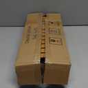 AOJEZOR Toilet Paper Holder Stand: Small Bathroom Storage Cabinet  Black  Bamboo