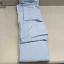 Duvet Cover Queen Size Set - Extra Soft Queen Duvet Cover 90" x 90" with 2 Pillow Shams - Hotel Luxury, Easy Care & Fade Free w/ Zipper Closures & Ties - All Season, Comfy & Breathable (Light Blue)