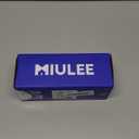 MIULEE Pack of 2 Couch Throw Pillow Covers 18x18 Inch Soft Dark Grey Blue Chenille Pillow Covers for Sofa Living Room Solid Dyed Pillow Cases