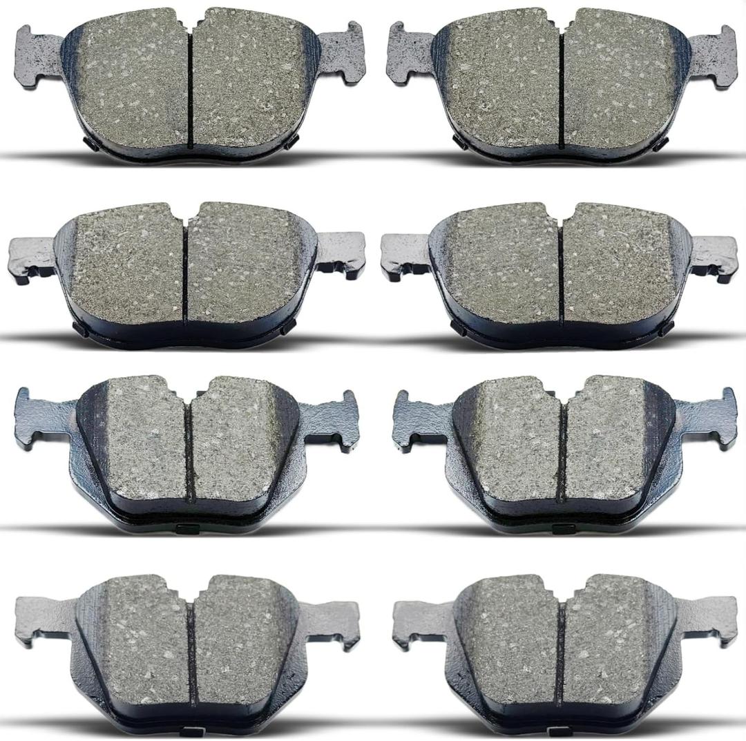 D1042 D1294 Front Rear Ceramic Brake Pads Set Fit For 2007-2018 BMW X5, 2010-2019 BMW X6