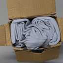 MIULEE Decorative Linen Euro Sham Pillow Covers 24x24 Light Blue Boho Farmhouse Neutral Couch Throw Pillows for Bed Pack of 2 Accent Coastal Modern Pillowcase Summer Sofa Livingroom Home Decor