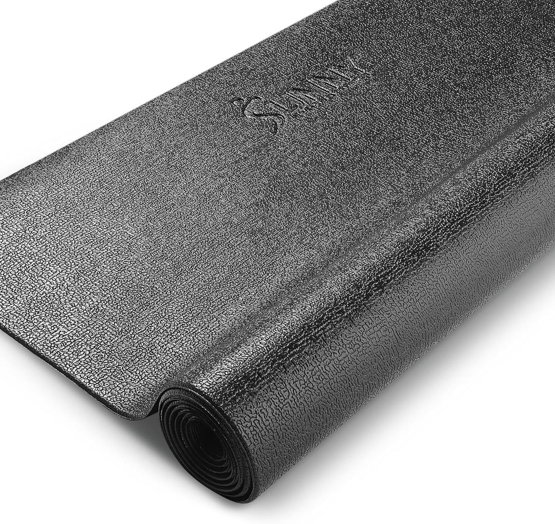 Sunny Health & Fitness Equipment Mat Multiple Size Options Non-Slip Floor Protection Pad for Treadmill, Bike, Elliptical, Yoga or Standing Desk and other Exercise Equipment