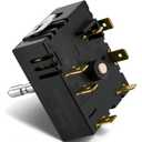 DG44-01006A Range Surface Element Switch Compatible with Samsung DG44-01006A Range Regulator-Outer, Replaces Parts: PER001-02 D, OEM Quality, Fit for NE58F9710WS NE59J7630SG NE59J7630SS etc.