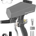 Inokraft Leak-Proof Portable Sand Blaster Gun Kit for 60-120 PSI Air Compressor, Mini Sandblaster for Rust & Paint Removal, Compatible with Aluminum Oxide, Sand & Soda, Perfect for Small Project