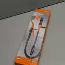 Kiweoci Cordless Electric Fuel Transfer Pump, 3GPM Portable Fluid Transfer Siphon Pump with Oil Pipeline, Battery Gas Pumps with Adjustable Flow Control Nozzle (Orange)