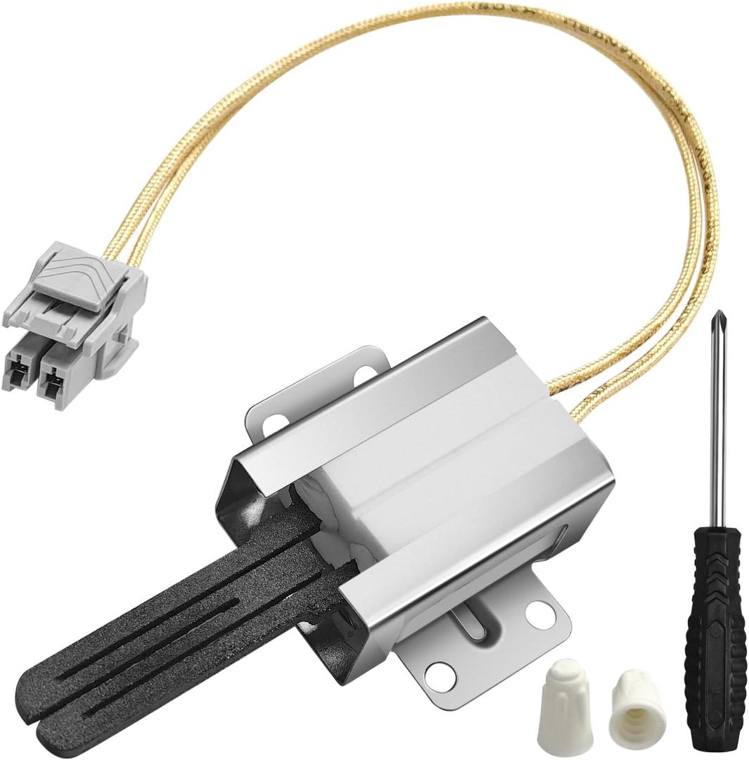 WB13X25500 for GE Oven JGB660SEJ4SS Gas Range Oven Igniter JGB700SEJ4SS PGB911SEJ2SS DS043KX 4369880 223C3381G029 501RB 180220MT1 AP5986244 PS11726670 Replacement with Screwdriver
