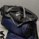 REDCAMP Flannel Sleeping Bag for Adults, Comfortable Cotton Sleeping Bags for Camping with Detachable Hood, Red/Grey/Blue/Black