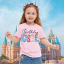 Birthday Girl Shirt Magical Castle Tshirt Birthday Shirts for Kids Funny Birthday Party Gift Tees Cute Graphic Tops (3-4T)