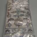 BEQHAUSE Stair Treads for Wooden Steps Non-Slip Machine Washable Carpet Stair Treads 8"X30" Soft Indoor Stair Rug Runner for Kids Elders and Pets, 100% Polyester, TPE Backing, 4pcs, Brown/Grey