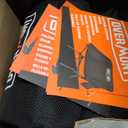 Overmont Ultralight Portable Camping Chair- Lightweight Folding Backpacking Chair, Support up to 330Lbs Compact Beach Chair for Adults with Carry Bag for Backpack Hiking Fishing Outdoor Camp 2pcs (Low Back Black)