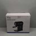 Espresso Machine, 20 BAR Pump Temperature Control, Compact Espresso Maker with Steam Milk Frother, Professional Coffee Makers for Home, Cappuccino, Latte, Gifts for Coffee Lover, Black